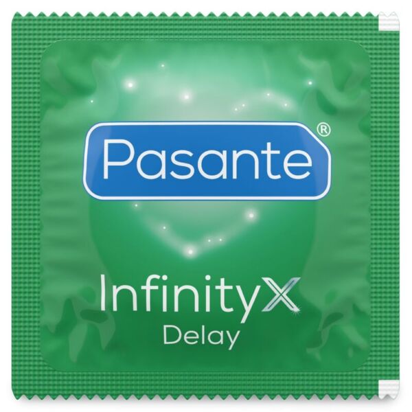 Caixa de 12 preservativos retardantes Pasante Infinity Delay