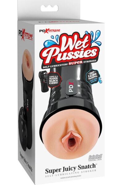 Masturbador PDX Extreme Wet Pussies com a sua caixa