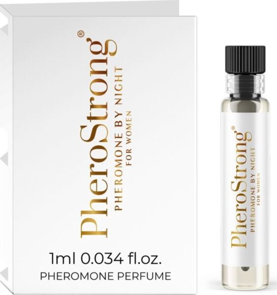 Tester de perfume com feromonas PheroStrong By Night for Women de 1 ml
