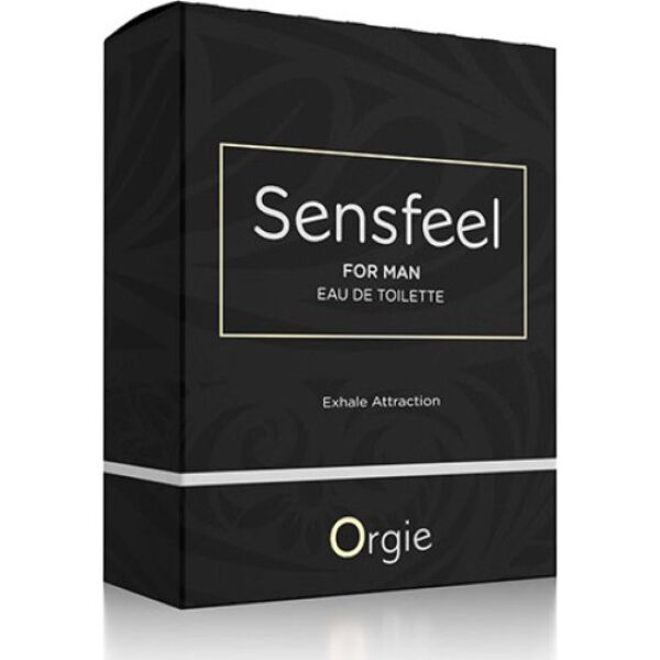 Frasco de perfume Orgie Sensfeel For Man 50 ml com vaporizador