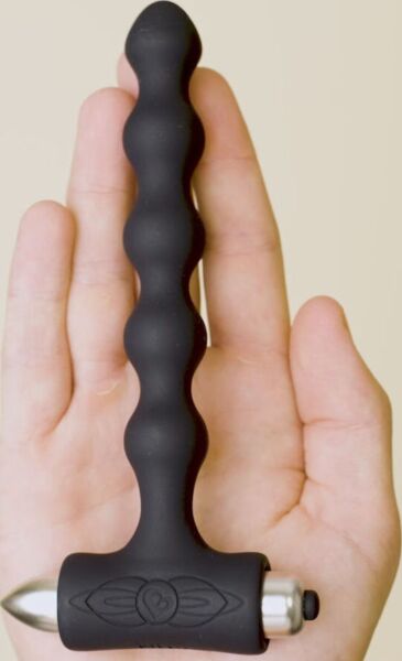Plug anal com vibração Rocks-Off Petite Sensations Pearls