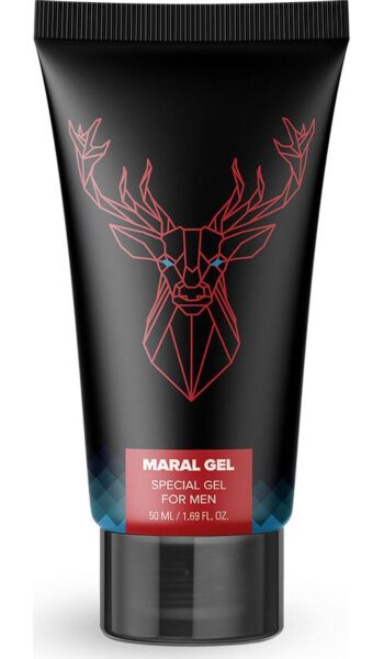 Embalagem do Maral Gel de 50 ml, gel peniano