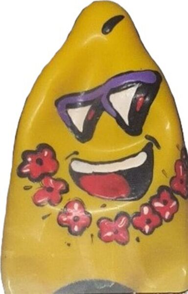Preservativo de brincadeira Condomerie Friki Tiki XL pintado à mão