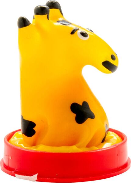 Preservativo decorativo Condomerie girafa pintado à mão