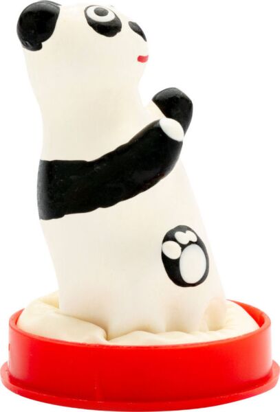 Preservativo decorativo Condomerie Panda Model 1, pintado à mão