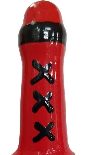 Preservativo decorativo Condomerie Amsterdam Red pintado à mão