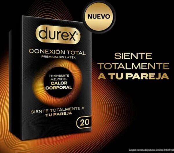 Caixa de preservativos Durex Conexão Total Regular Fit