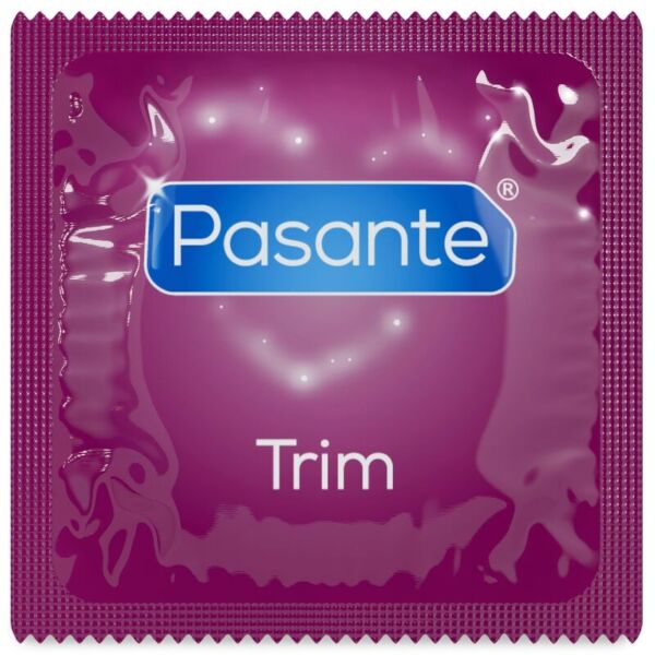 Preservativos Pasante Trim Closer Fit em caixa de 144 unidades