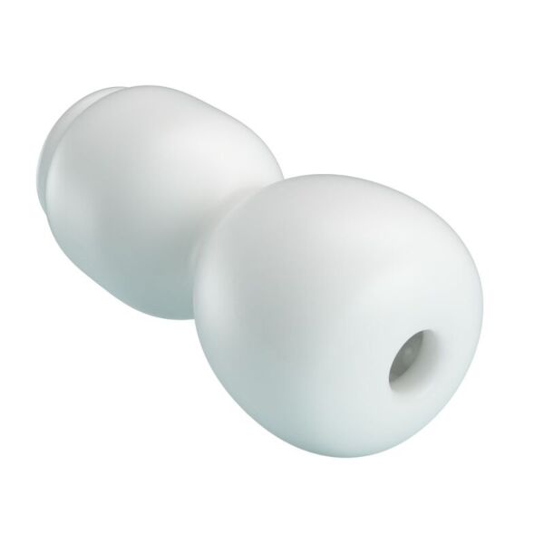 Cabeça Pretty Love Susan Power Head para wand, de TPE branco translúcido