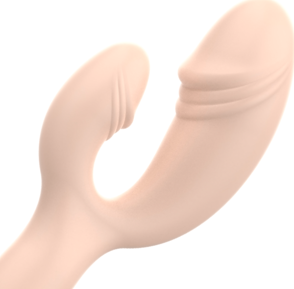 Vibrador OHMAMA Clásico com estimulador para o ponto G e estimulador para o clitóris