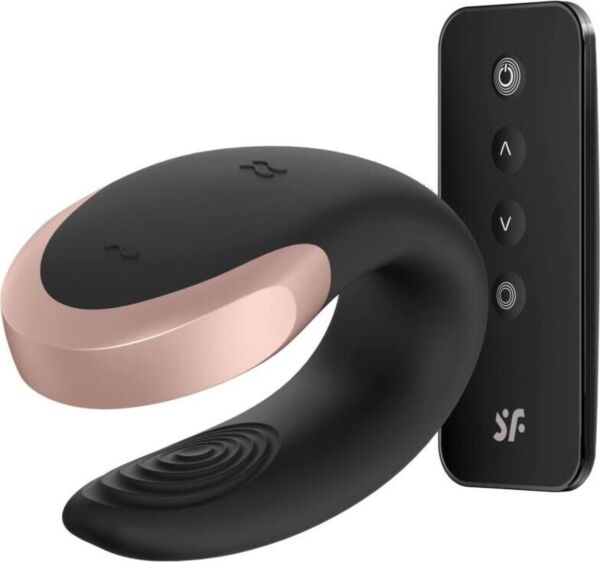 Vibrador para casais Satisfyer Double Love, em forma de U