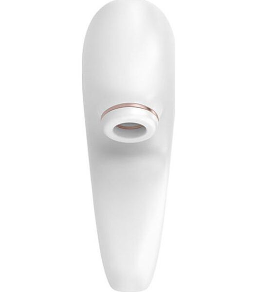 Estimulador de clitóris por sucção para casais Satisfyer Pro 4 Couples, com o seu braço vibratório
