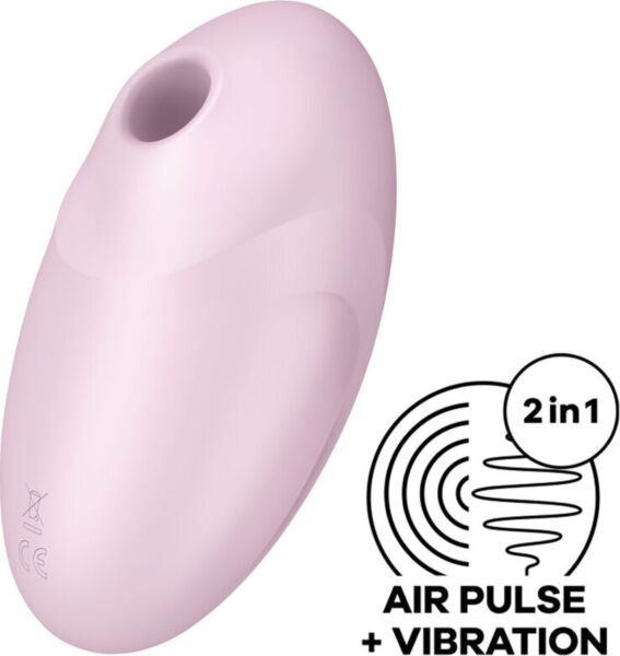 Estimulador de clitóris por sucção Satisfyer Vulva Lover 3, de forma oval e compacta