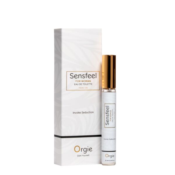 Frasco com vaporizador de Orgie Sensfeel For Woman 10 ml