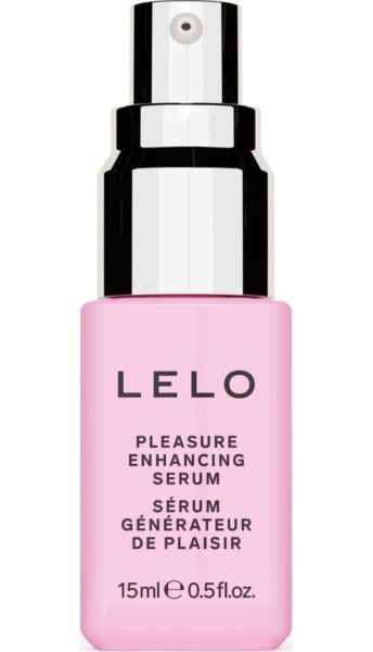 Embalagem do gel estimulante de clitóris LELO Pleasure Enhancing Serum de 15 ml