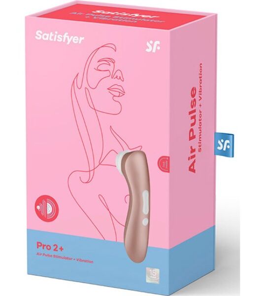 Estimulador de clitóris por sucção Satisfyer Pro 2 Vibration