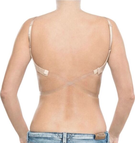 Tiras transparentes Bye Bra Sheer Bare Back Straps para soutien