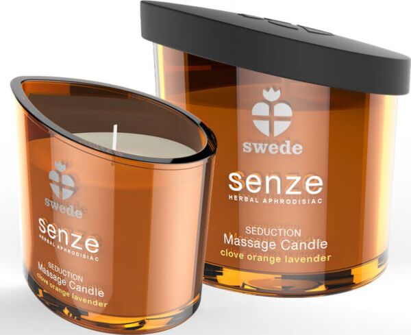 Vela de massagem Swede Senze de 50 ml