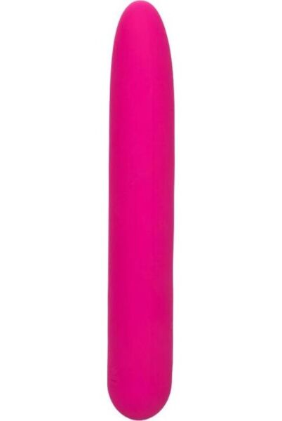 Vibrador CalExotics Bliss Vibe de silicone líquido em cor-de-rosa