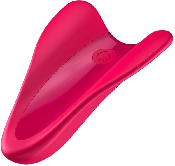 Vibrador de dedo Satisfyer High Fly, com as suas asas flexíveis