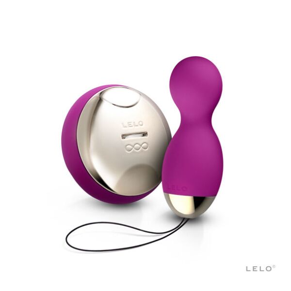 Bolas vaginais LELO Hula Beads com esfera rotativa, esfera vibratória e comando à distância