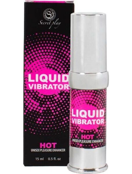 Secret Play Vibrador Líquido, gel íntimo unissexo à base de água