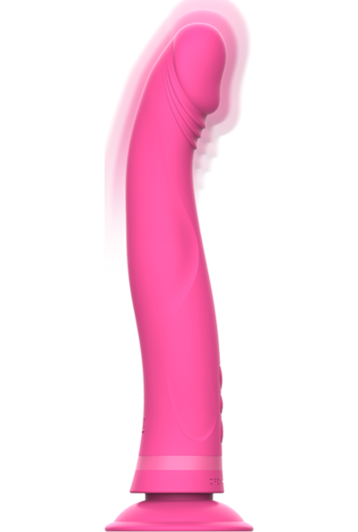 Vibrador dildo Intense Michelangelo com forma de pénis e base com ventosa