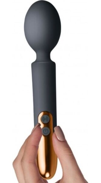 Vibrador para casais Rocks-Off Oriel com cabeça oval e flexível