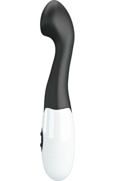 Vibrador ponto G Pretty Love BI-014221-A3 de silicone preto