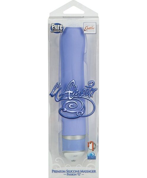 Vibrador ponto G Calexotics L'Amour Passion G, com ponta curva e comando