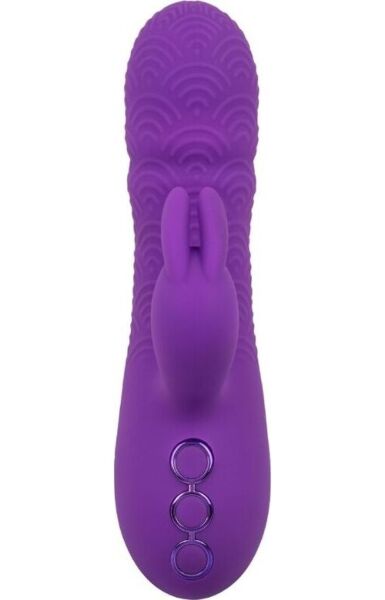 Vibrador rabbit CalExotics Manhattan Beach Marvel, da coleção California Dreaming, na cor roxa