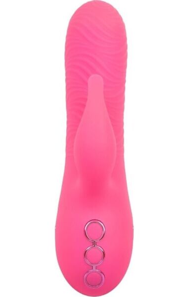 Vibrador rabbit CalExotics California Dreaming Sacramento Sweetie em cor-de-rosa
