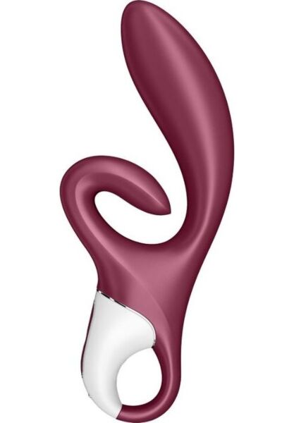 Vibrador rabbit Satisfyer Touch Me com o seu estimulador de clitóris de dois braços