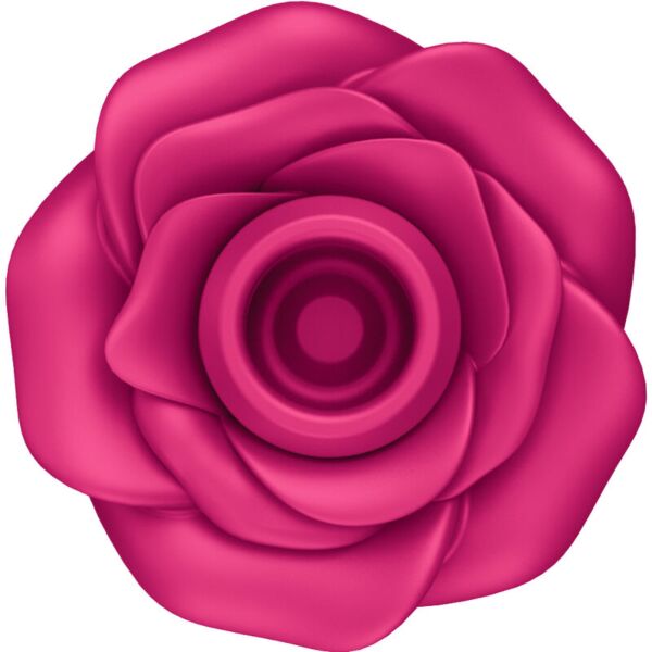 Estimulador de clitóris por sucção Satisfyer Pro 2 Classic Blossom, vermelho e em forma de rosa