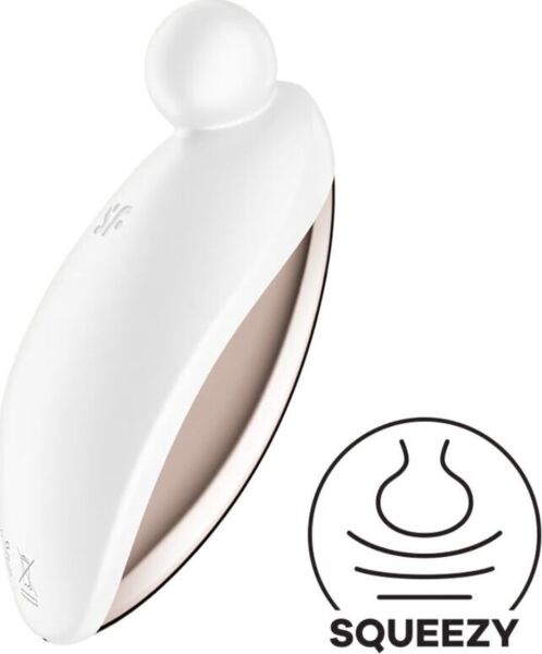 Vibrador lay-on Satisfyer Spot On 2 com a sua ponta redonda de silicone