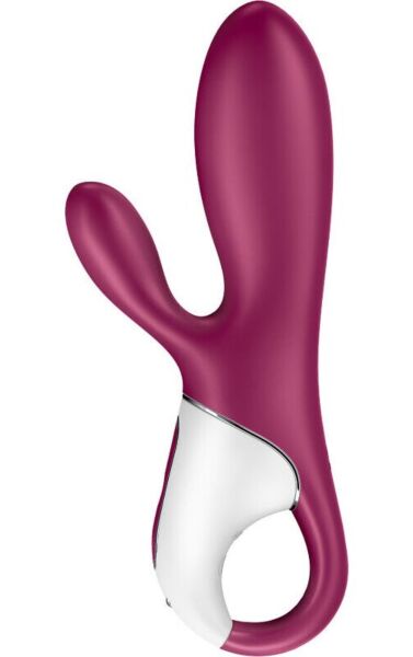 Vibrador rabbit Satisfyer Hot Bunny em vermelho púrpura