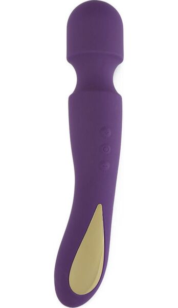 Massajador wand TOYJOY Luz Zenith em silicone, com luz LED no cabo
