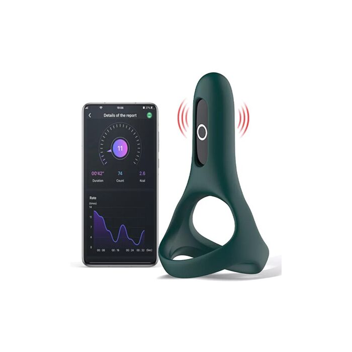 MAGIC MOTION - RISE SMART WEARABLE COCKRING GREEN MAGIC MOTION - RISE SMART WEARABLE COCKRING GREEN