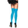 Leg Avenue azul nylon meias opacas neon
