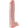 Dildo King Cock 38 cm com testículos e ventosa