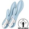 Vibrador Satisfyer Air Pump Bunny 1 Inflável Azul