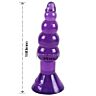 Plug Anal BAILE - CLIMAX HAPPENS 17 cm com Ventosa
