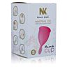 Copo Menstrual Rosa Sutil