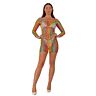 Lingerie Sexy Lace by LJ Mini Vestido de Mangas Longas