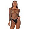 Bodystocking Lace by LJ com entrepierna aberta