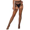 Meia Calça Suspensória Lace by LJ com Rhinestones