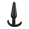 Butt Plug Loving Joy Black com Ponta Afilada