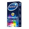 Preservativos Mates 14 Pack con gel calentador
