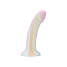 Dildo Mina Minty com Ventosa e Efeito de Brilhar no Escuro