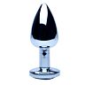 Butt Plug Precious Metals pequeno com base joia